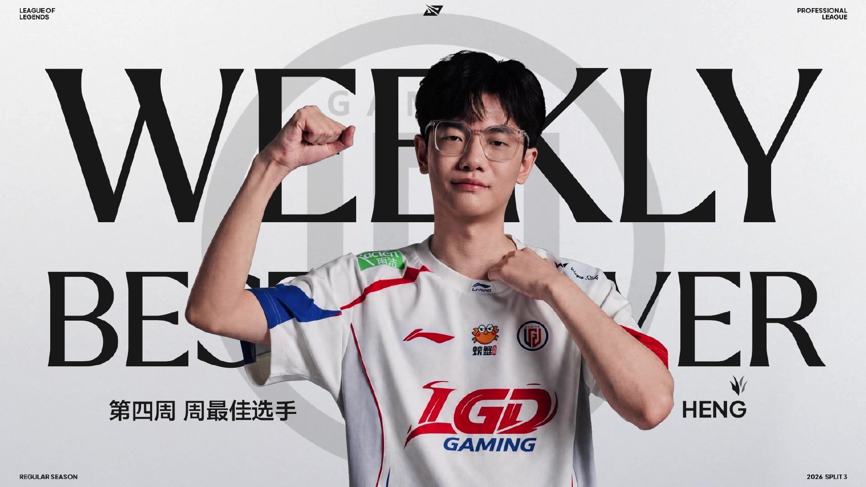 2026LPL第三赛段周最佳阵容—组内赛阶段Week 4