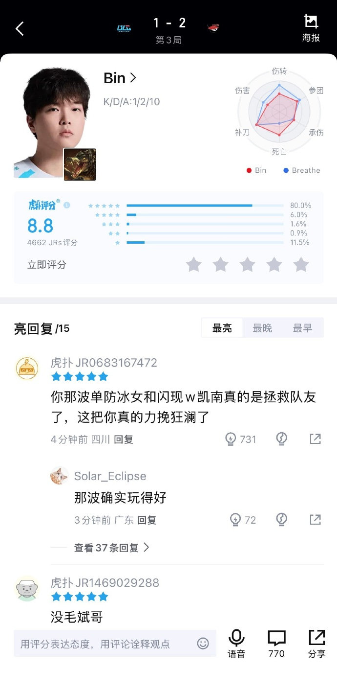 关于BLG对战AL的赛后讨论