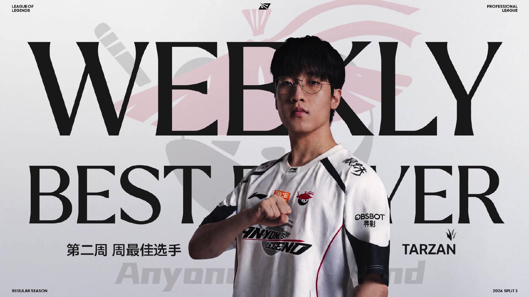 2026LPL第三赛段周最佳阵容—组内赛阶段Week 2