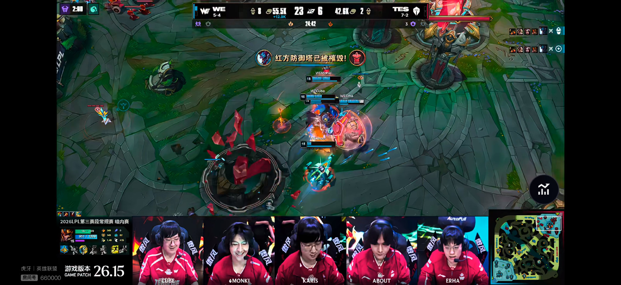 WE 2-0 TES,TES 苦吞两连败