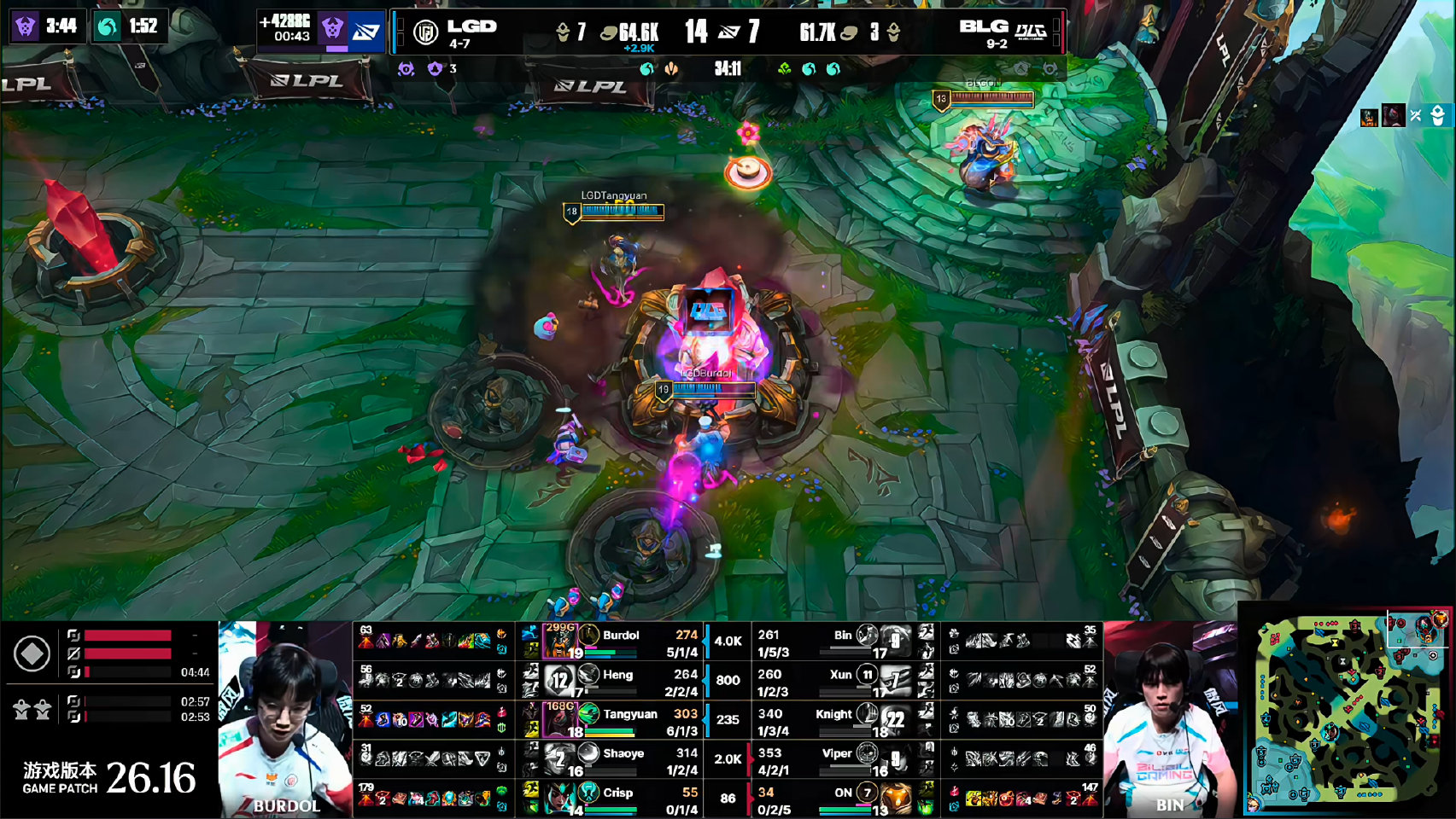 LGD 1-0 BLG 比赛回顾
