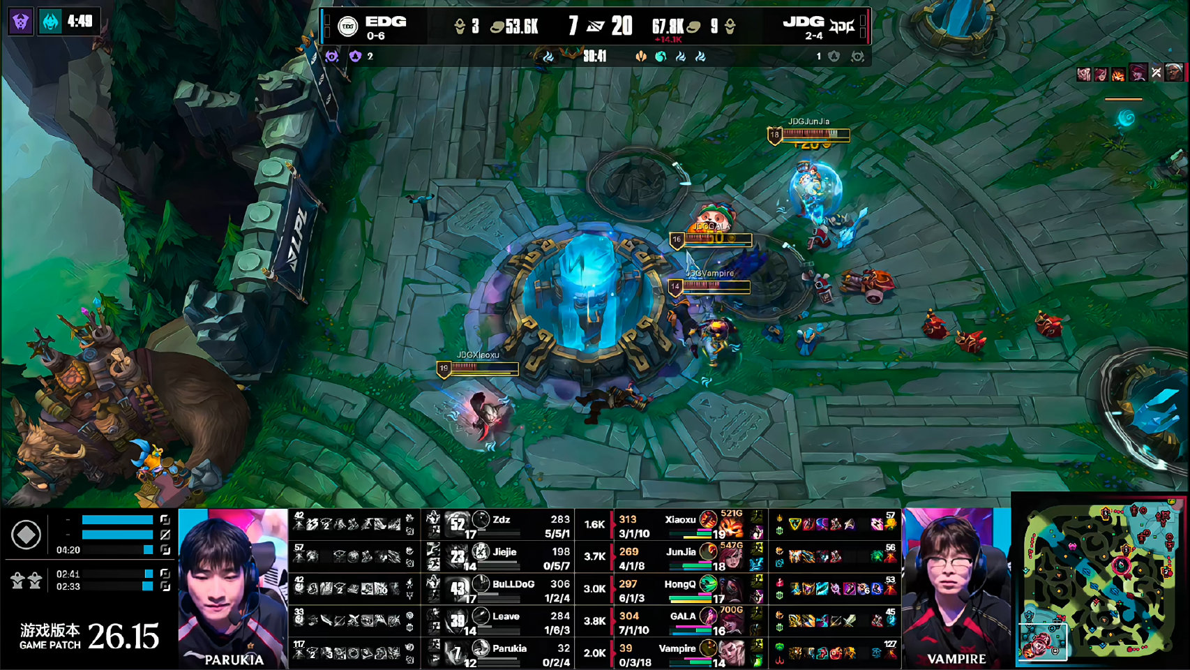 JDG 1-0 EDG