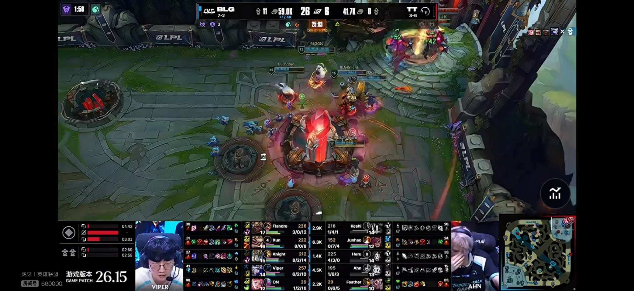 BLG 2-0 TT 获得全球总决赛资格