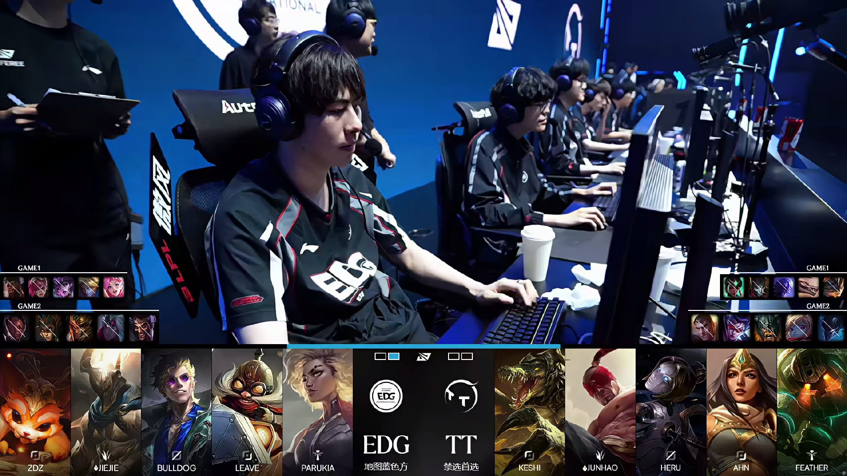 EDG 2:0 战胜 TT,BuLLDoG 获全场 MVP
