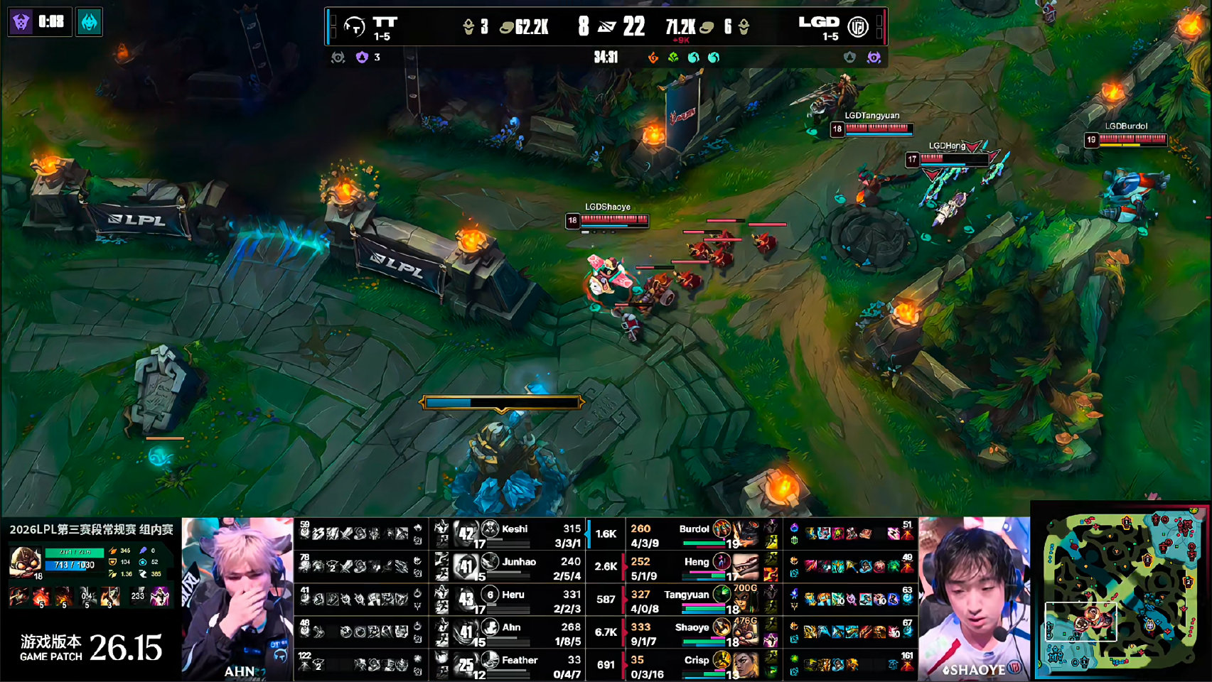 LGD 1-0 TT