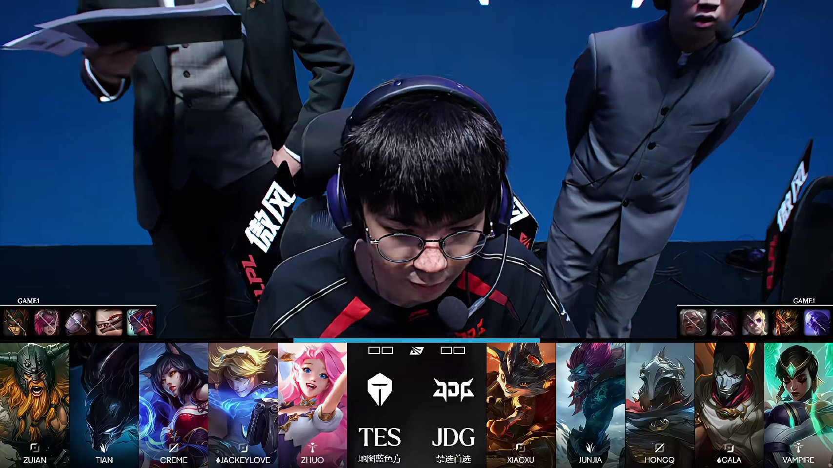 JDG 1:0 TES，JunJia 获 MVP