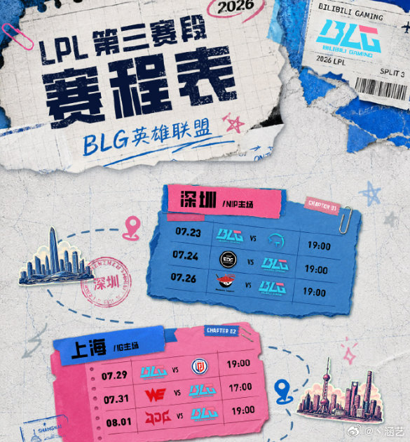 BLG场场打满，下一场给wmq加加油
