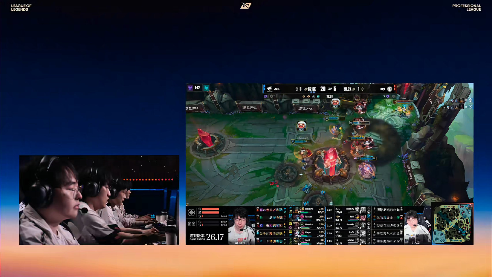 AL 3-2 IG 赛后BP复盘
