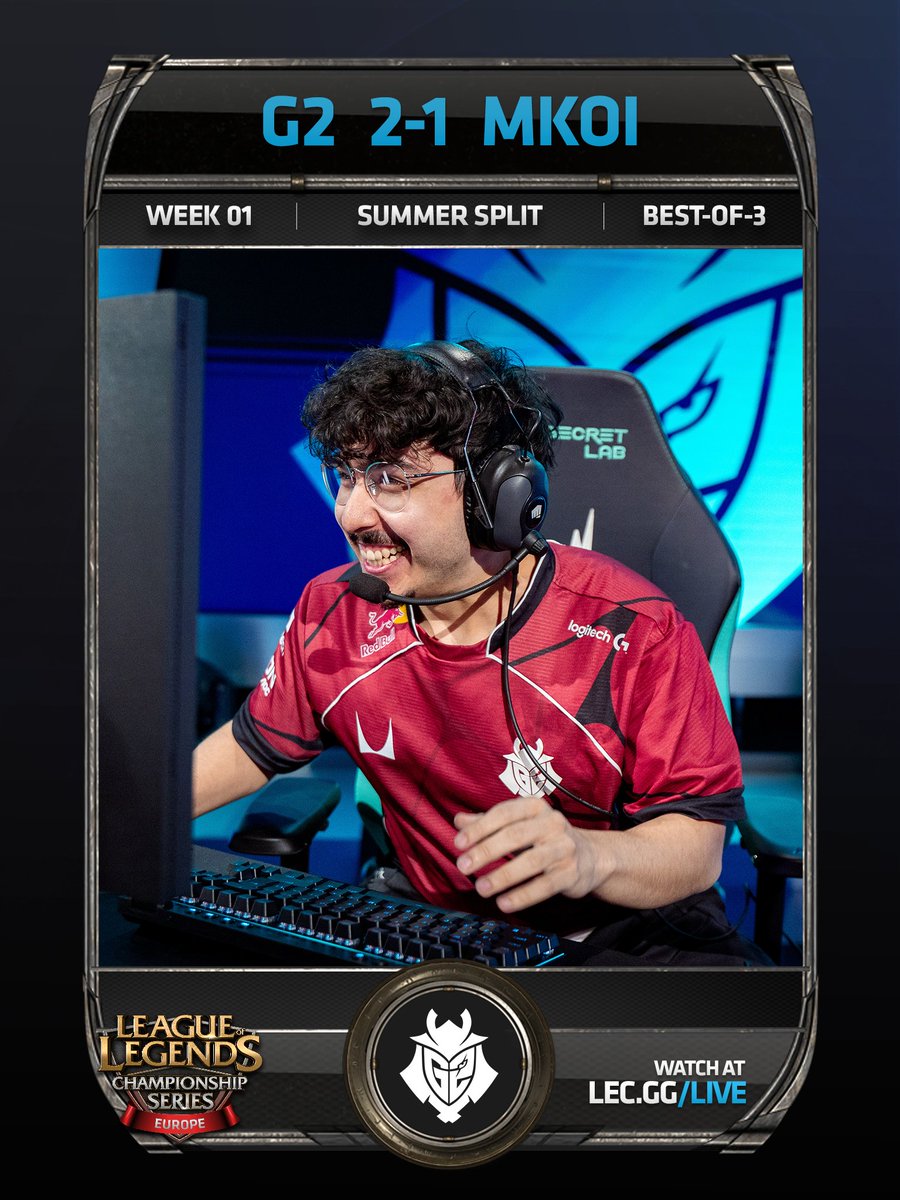 G2击败Movistar KOI，开启夏季赛