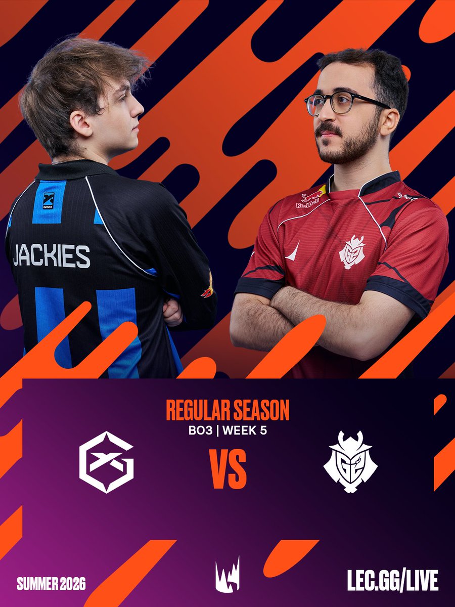 LEC 本周收官战：GIANTX 对阵 G2