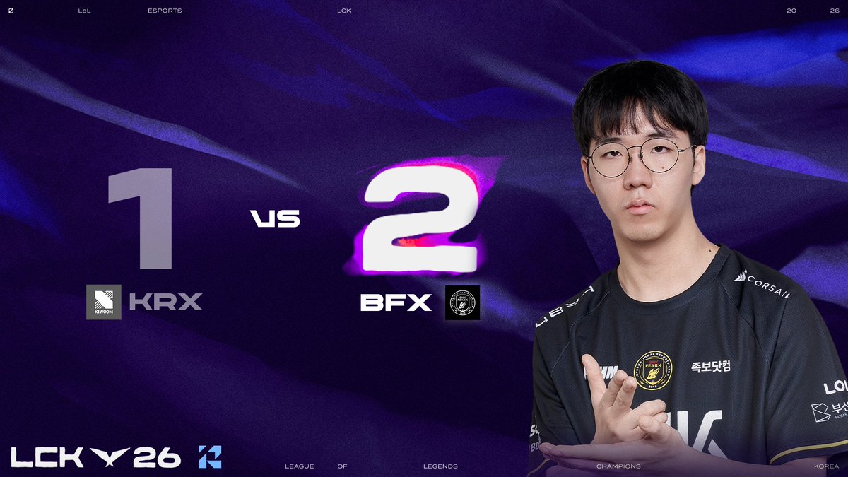 BNK FearX 升至 LCK Rise 组第一名
