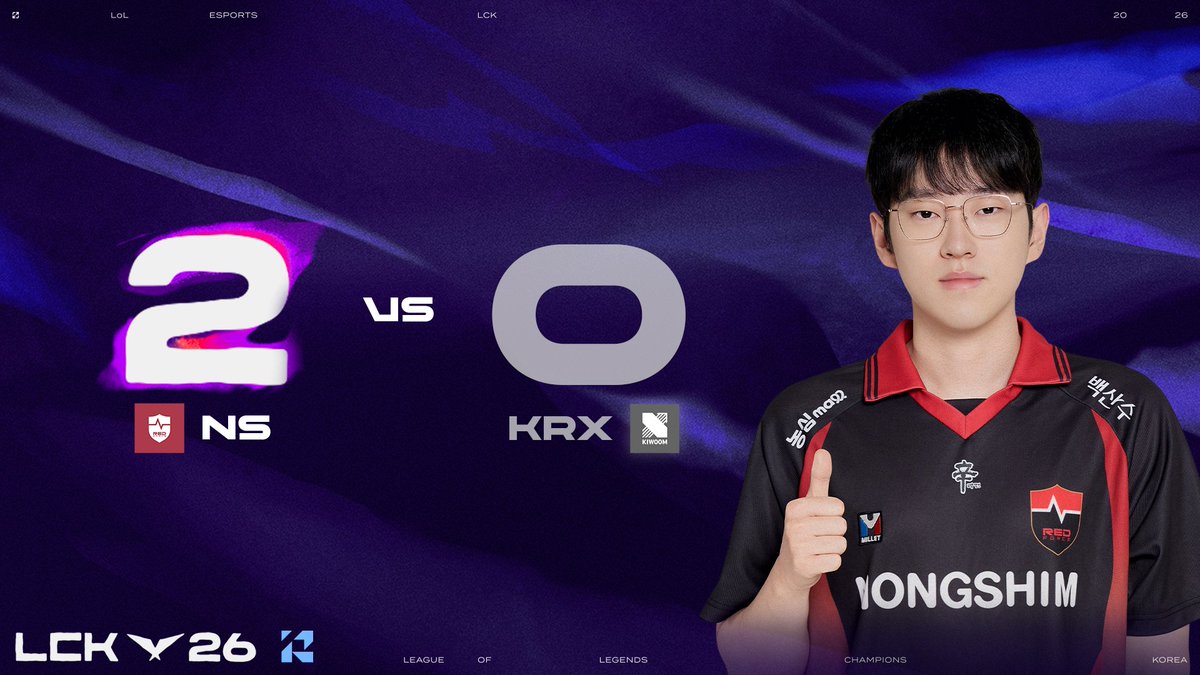 NS RedForce锁定2026年LCK PLAY-INS席位