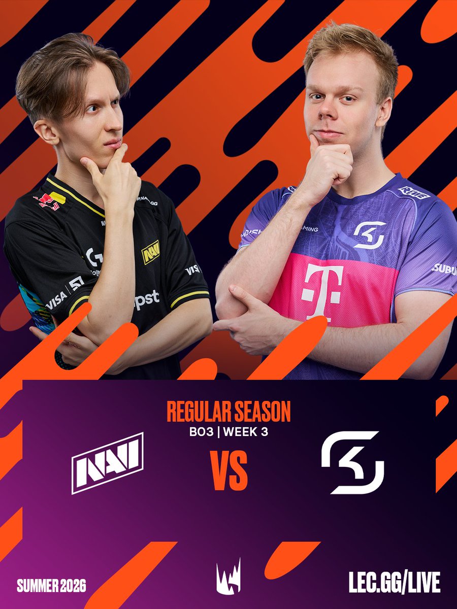 LEC 直播：NAVI 对阵 SK Gaming 比赛开始