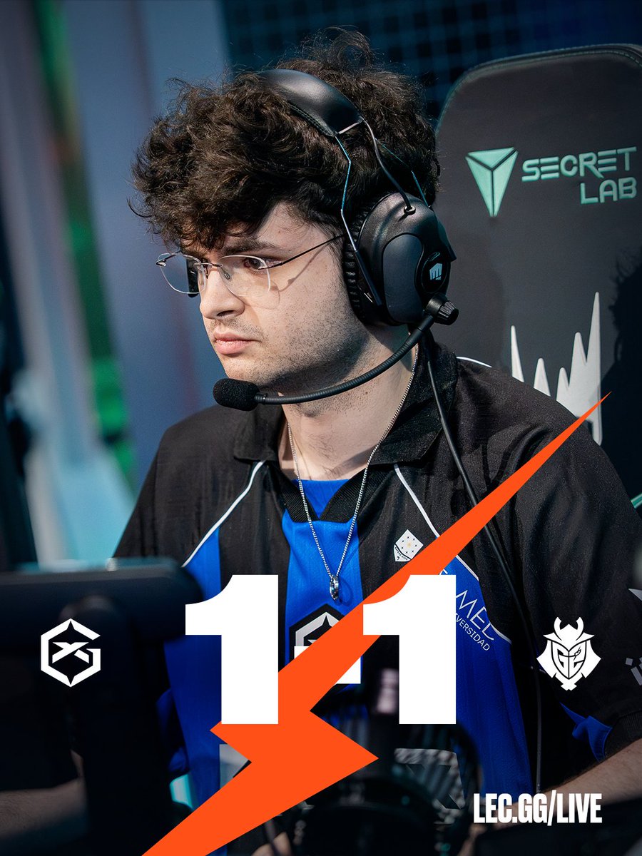LEC:GIANTX赢下艰苦比赛,扳平系列赛
