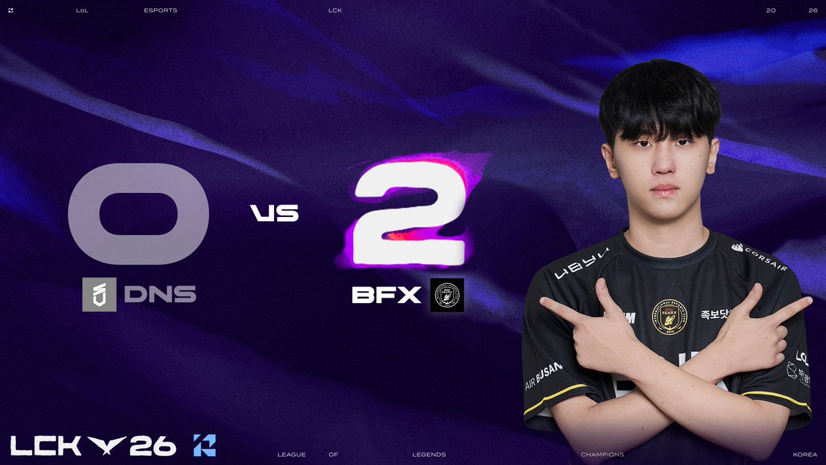 BNK FearX 以横扫之势开启第三轮比赛