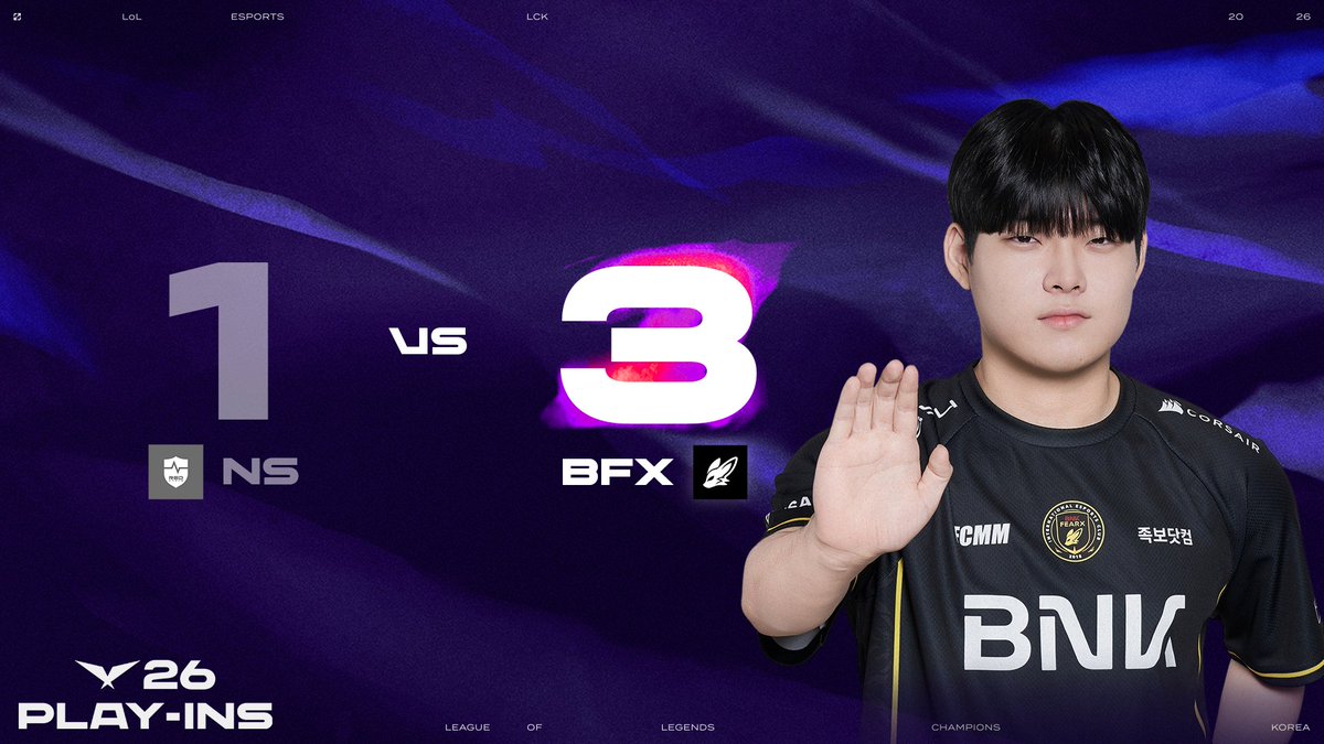 BNKFEARXLoL 延续晋级 LCK 季后赛希望