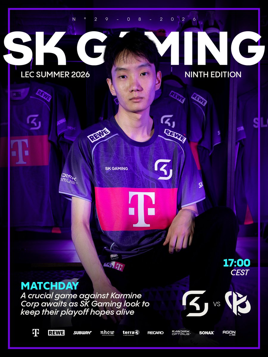 LEC转推SK Gaming League:能想象到的最高风险,机不可失,时不再来