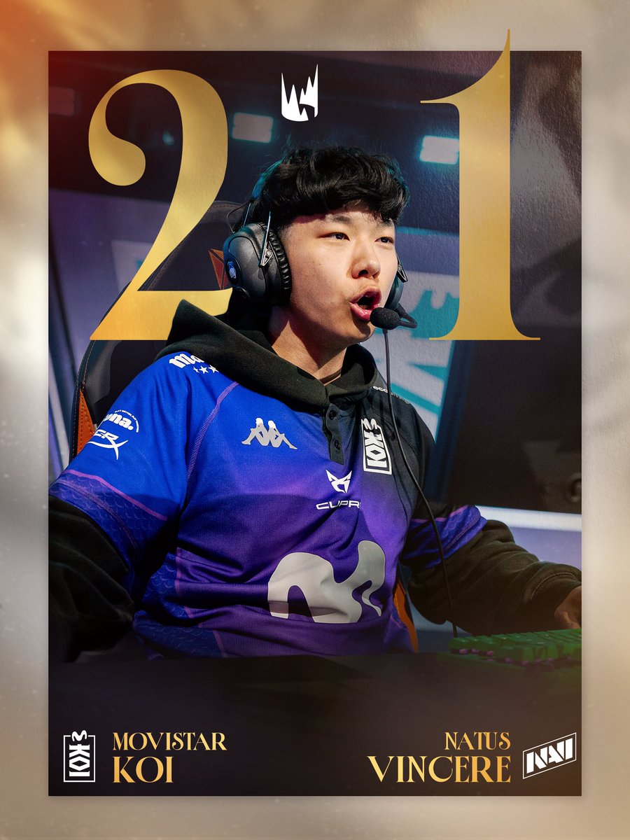 LEC:Movistar KOI 拿到赛点