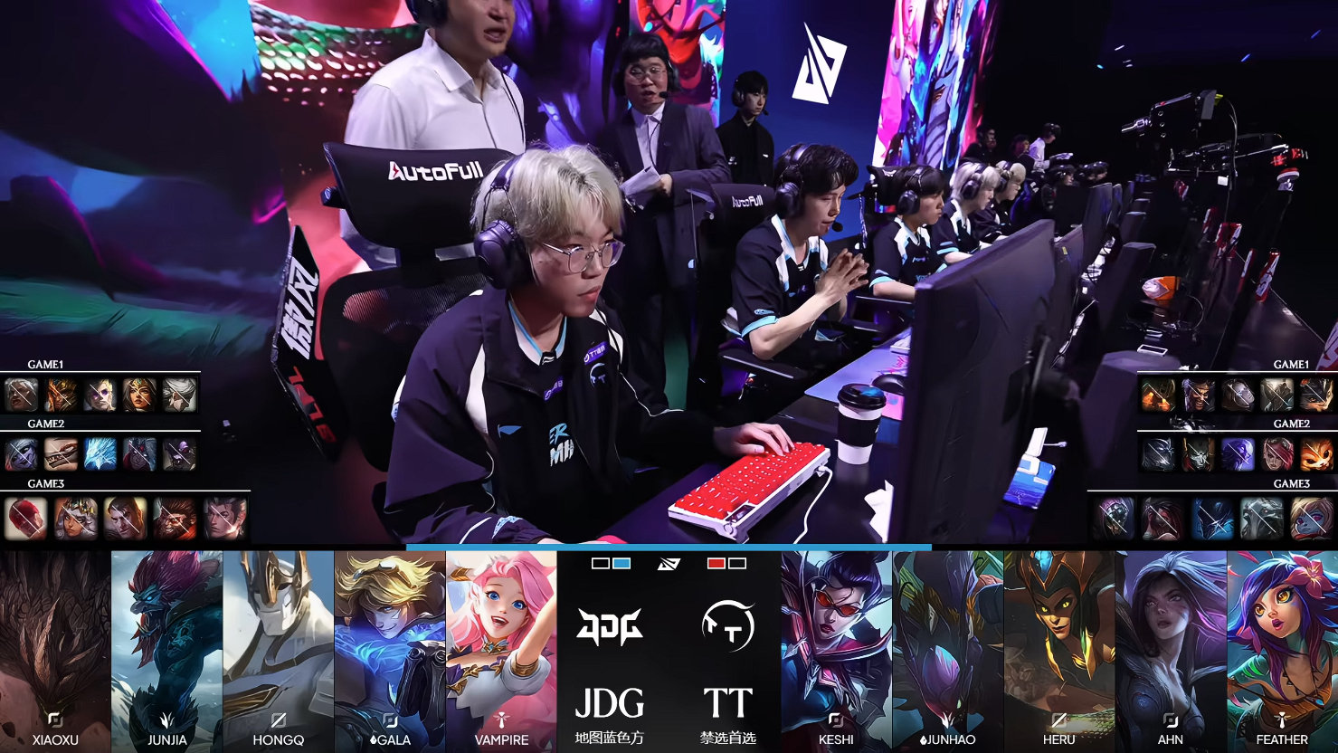 2026LPL第三赛段常规赛组内赛W2D2:TT 1:2 JDG,JDG获胜