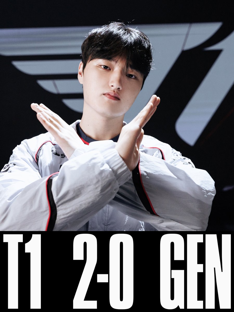 T1 2-0 击败 GenG 强势反弹